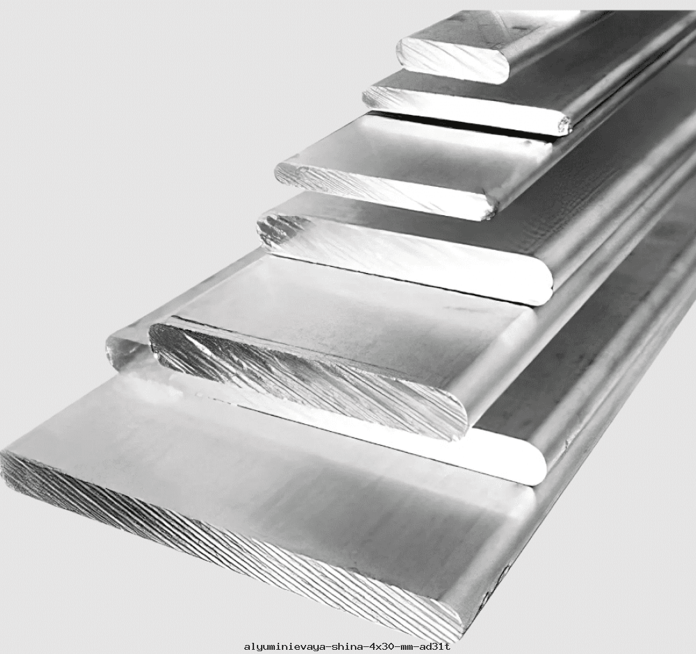 Алюминиевая шина 4x30 мм АД31Т