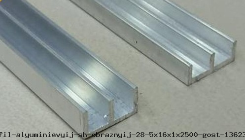 Профиль алюминиевый 28.5x16x1x2500 АМг3