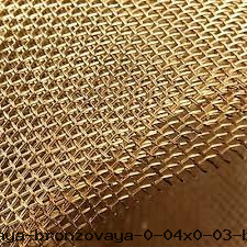 Сетка тканая бронзовая 0.04х0.03 БрОФ6.5-0.4