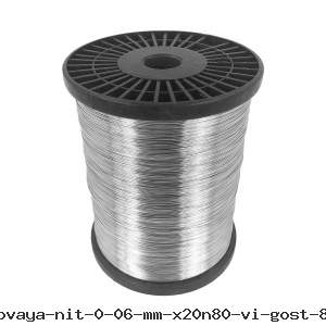 Нихромовая нить 0.06 мм Х20Н80-ВИ ГОСТ 8803-89