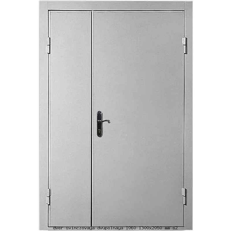 Дверь свинцовая двупольная 1060-1300х2050 мм С2