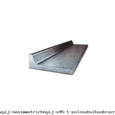 Профиль дюралевый несимметричный В95-1 полособульбообразный 20х50х6 мм