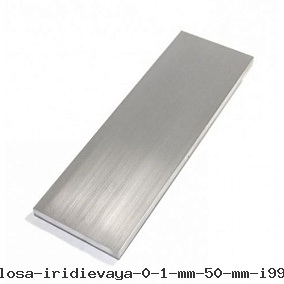Полоса иридиевая 0.1 мм 50 мм И99.9