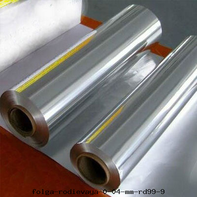 Фольга родиевая 0.04 мм Рд99.9
