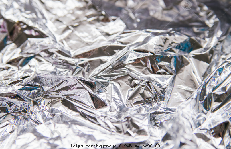 Фольга серебряная 0.005 мм Ср99.99