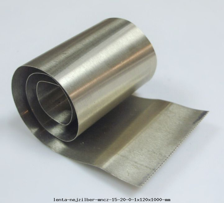 Лента нейзильбер МНЦ 15-20 0,1х120х1000 мм