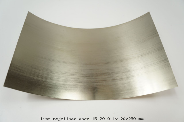 Лист нейзильбер МНЦ 15-20 0.1х120х250 мм