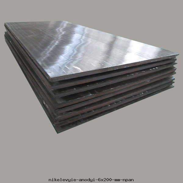 Никелевые аноды 6x200 мм НПАН